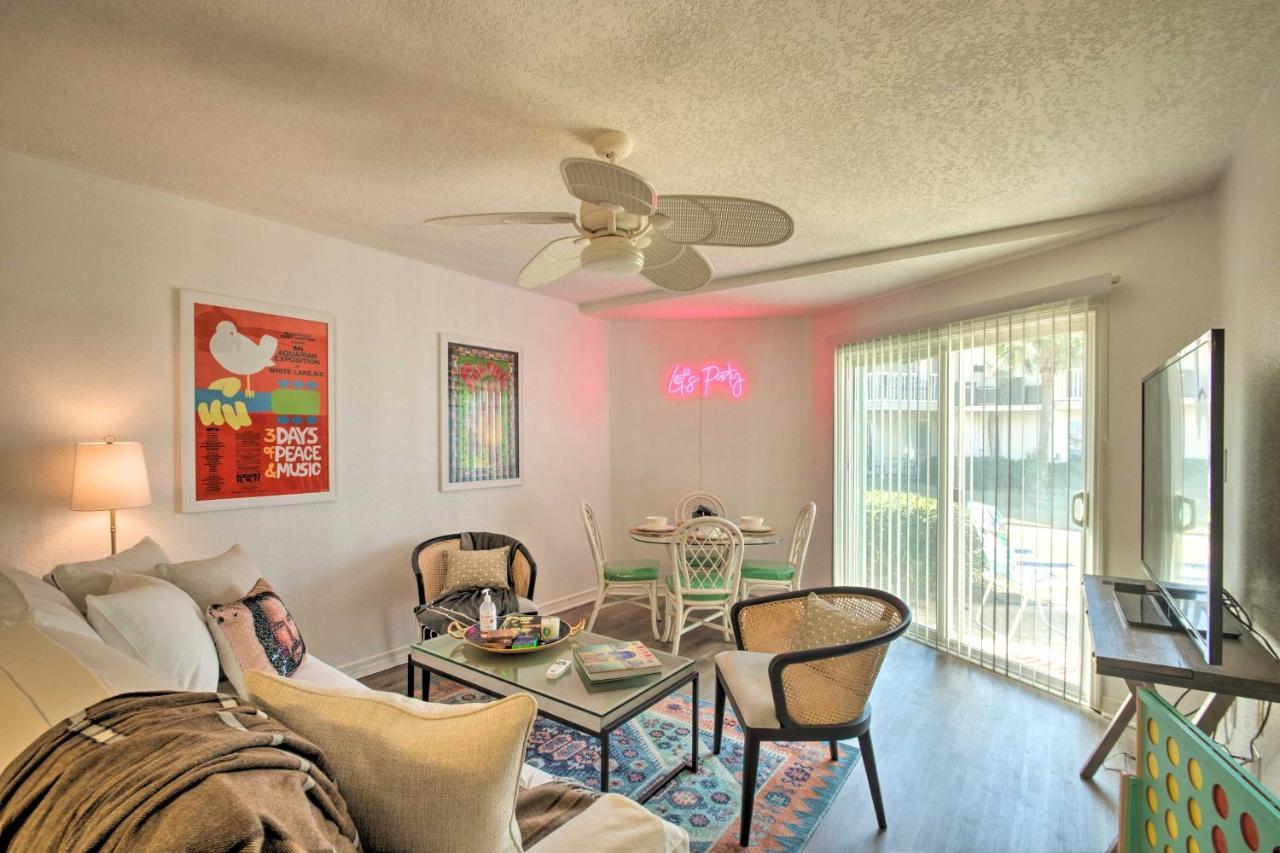 Eco-Bungalow Condo Pensacola Beach Access! Exterior foto